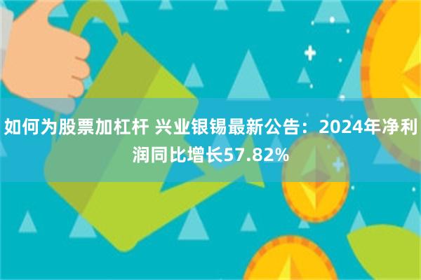 如何为股票加杠杆 兴业银锡最新公告：2024年净利润同比增长57.82%